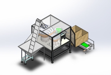 Máquina de Montagem Bico - Tampa (Ind. Plástica)